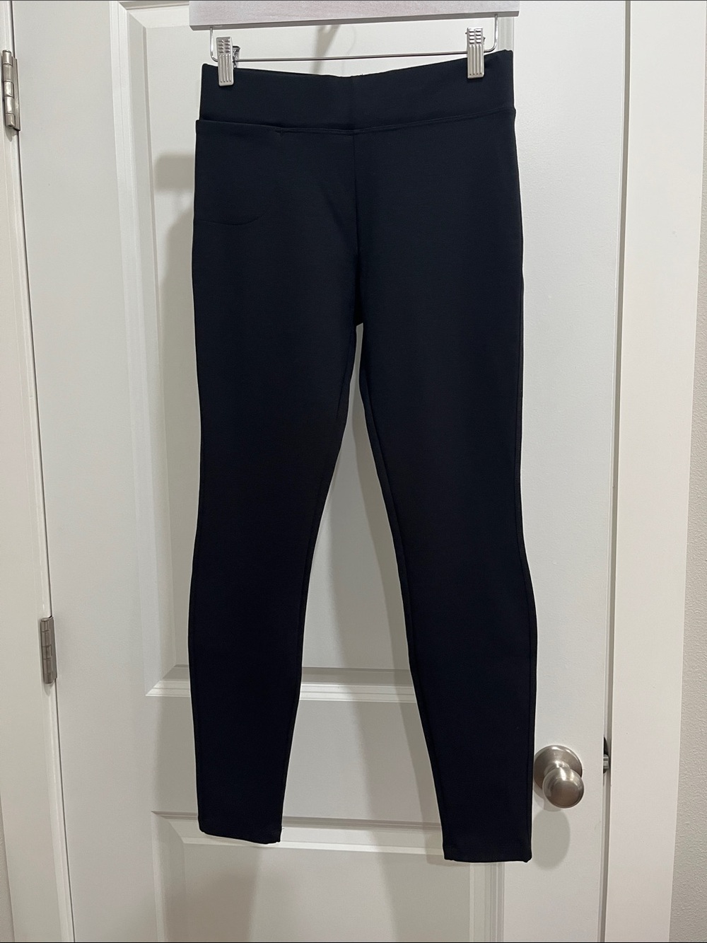 American Giant Black Ponte Leggings